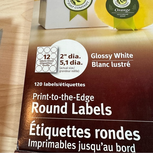 Avery labels assorted partial packages - Picture 7 of 9